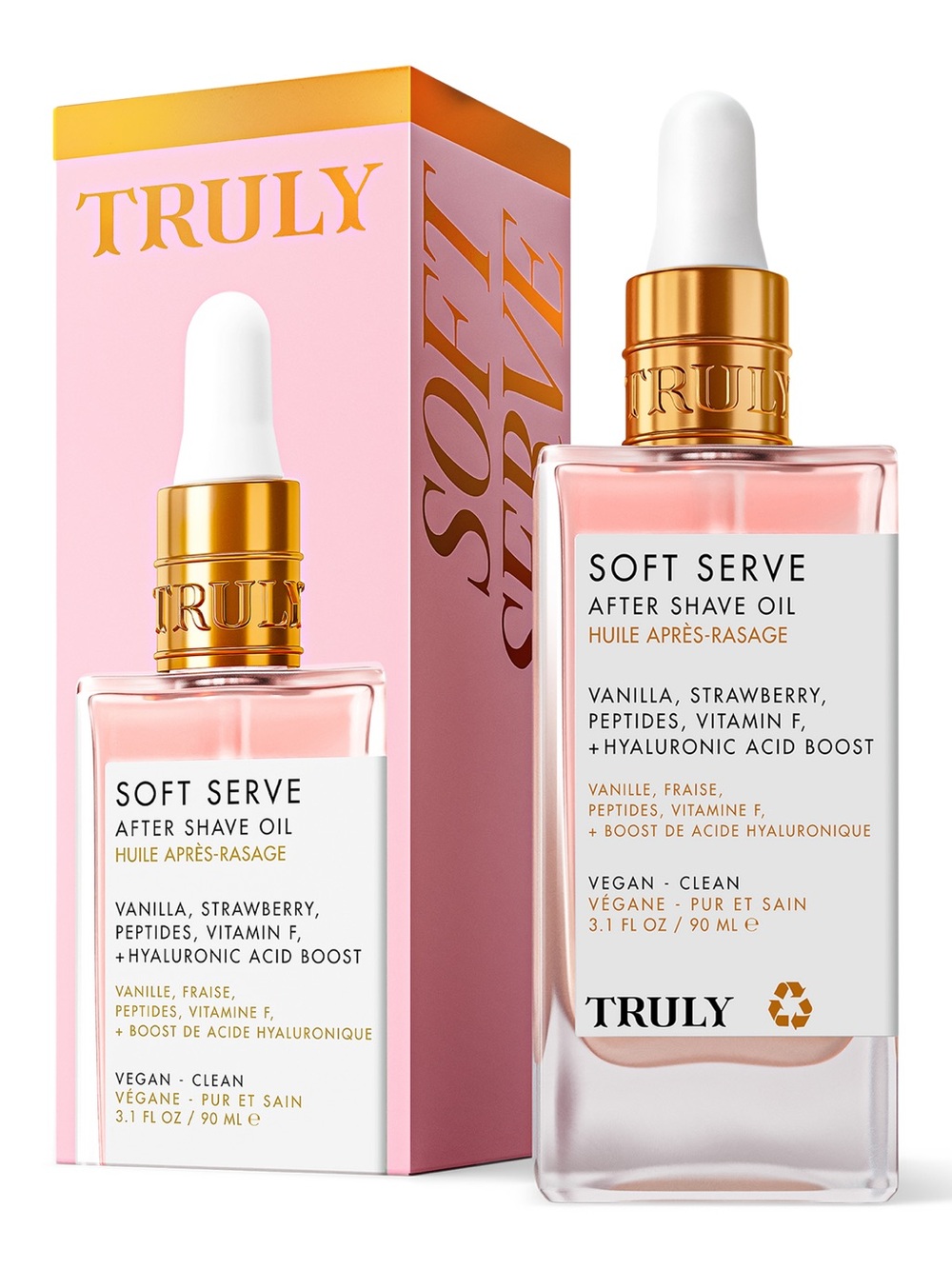 TRULY Soft Serve After Shave Oil, 3.1 fl oz